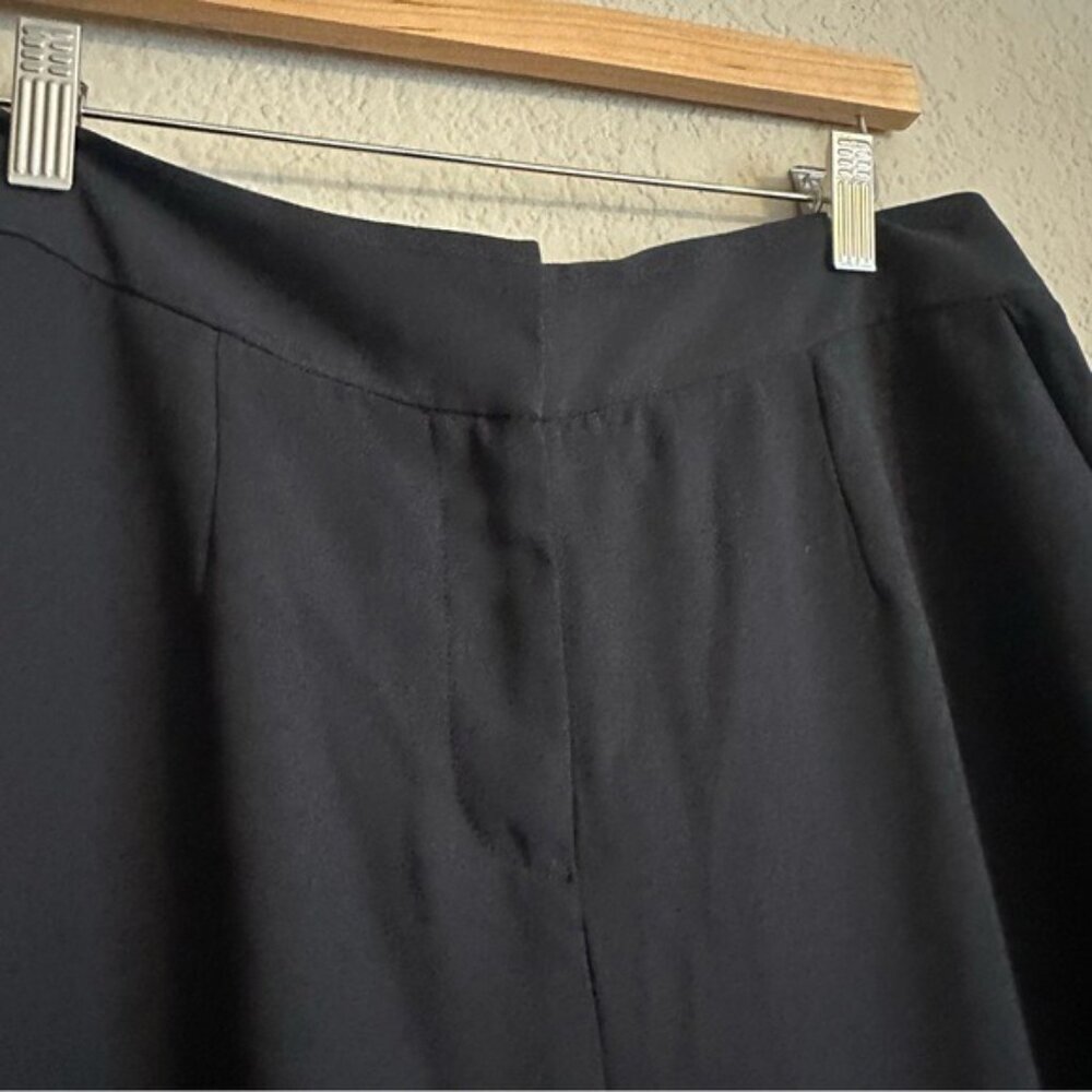 Biltmore Navy Blue Tuxedo Women's Wide Leg Pants Size 6 NWT - Picture 8 of 16